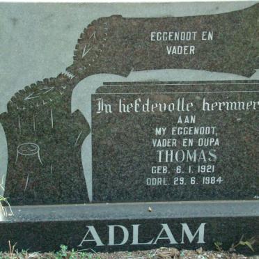 ADLAM Thomas 1921-1984
