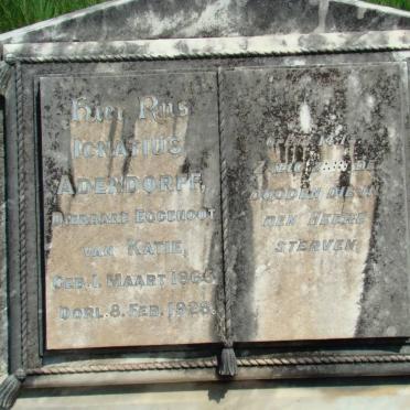 ADENDORFF Ignatius 1867-1928