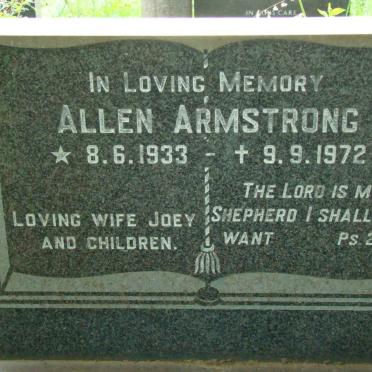 ARMSTRONG Allen 1933-1972