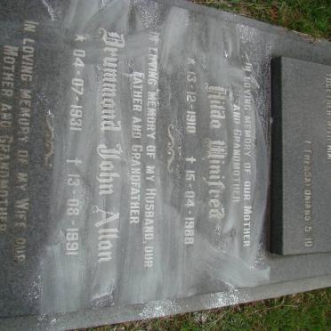 ADAIRE Drummond John Allan 1931-1991 :: ADAIRE  Hilda Winifred 1910-1988