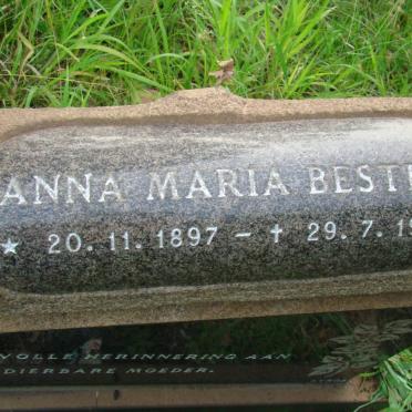 BESTER Anna Maria 1897-1974