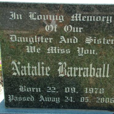 BARRABALL Natalie 1978-2006