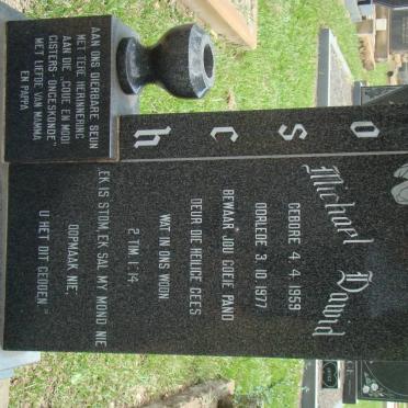 BOSCH Michael Dawid 1959-1977