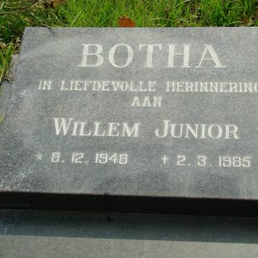 BOTHA Willem Junior 1945-1985