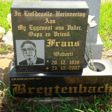 BREYTENBACH Frans 1939-2002