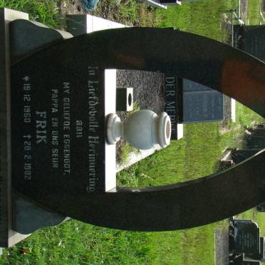 BEER Frik, de 1960-1982