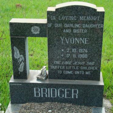 BRIDGER Yvonne 1974-1980