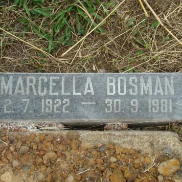 BOSMAN Marcella 1922-1981