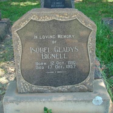 BIGNELL Isobel Gladys 1910-1957