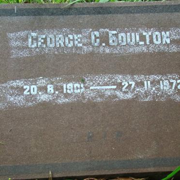 BOULTON George C. 1901-1972