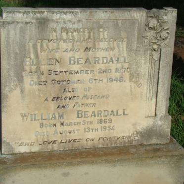 BEARDALL William 1869-1954 &amp; Ellen 1870-1948