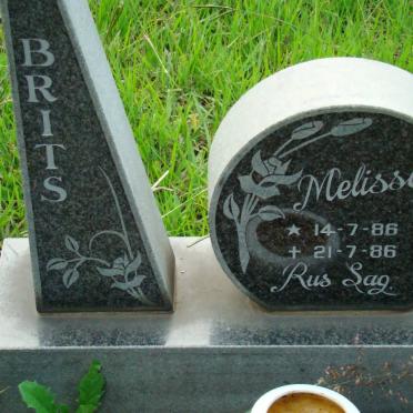 BRITS Melissa 1986-1986