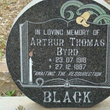 BLACK Arthur Thomas Byrd 1918-1987