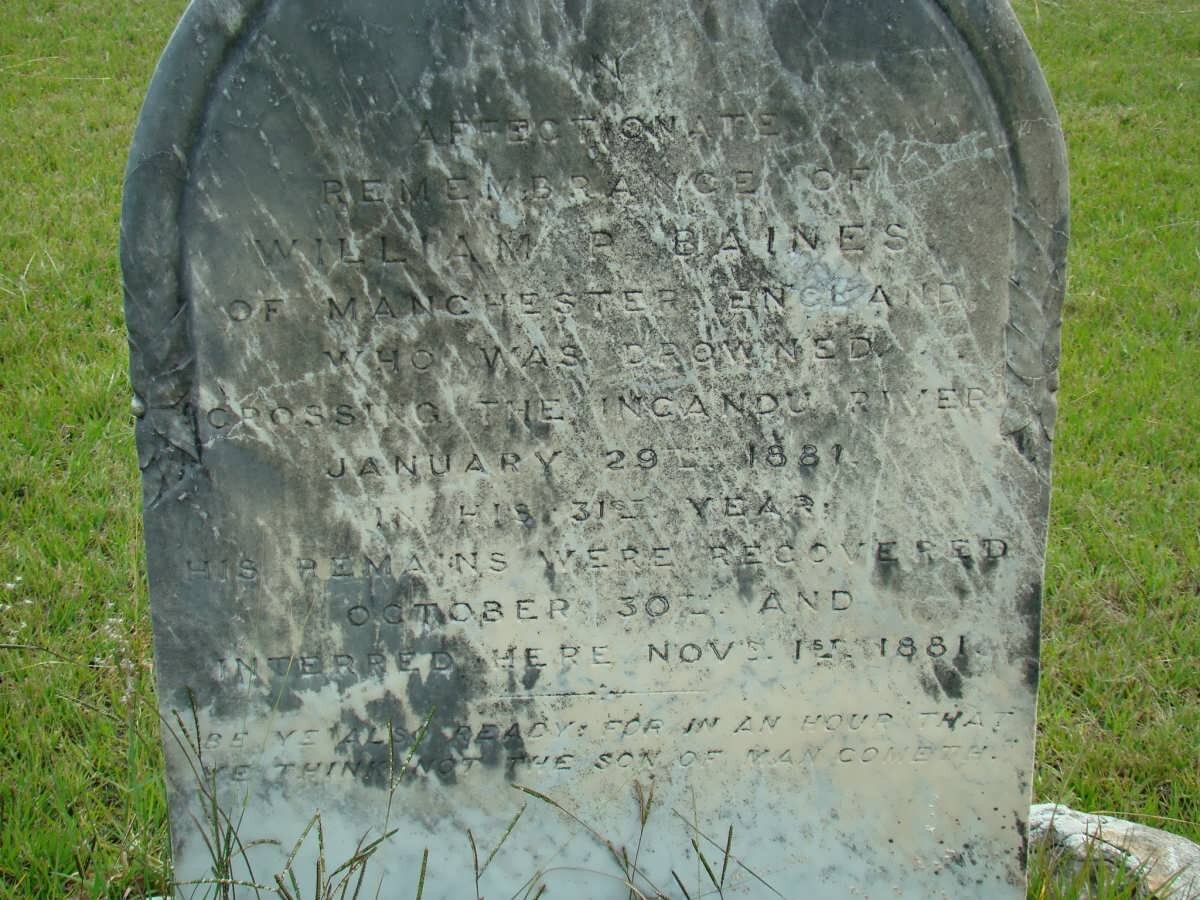 BAINES William P. -1881