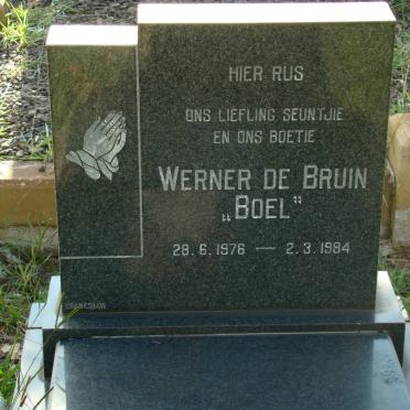 BRUIN Werner, de 1976-1984
