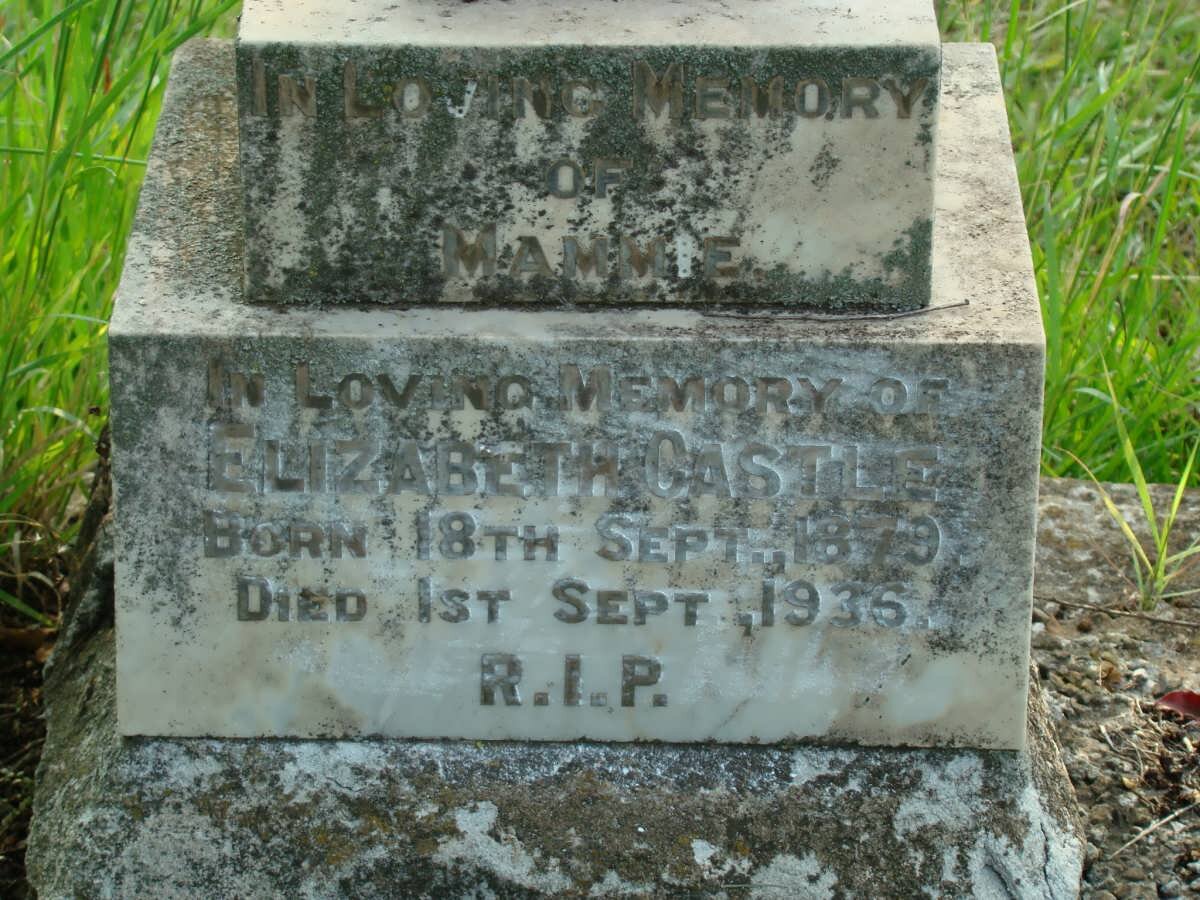 CASTLE Elizabeth 1879-1936