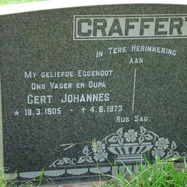 CRAFFERT Gert Johannes 1905-1973