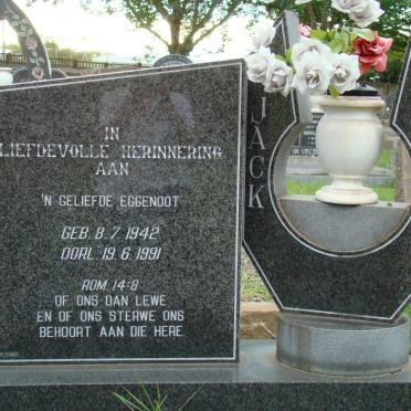 CRONJE Jack 1942-1991