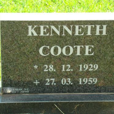 COOTE Kenneth 1929-1959