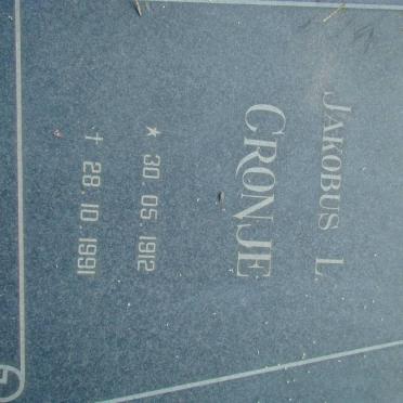 CRONJE Jakobus L. 1912-1991