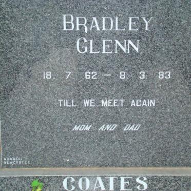 COATES Bradley Glenn 1962-1983