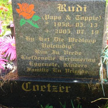 COETZER Rudi 1958-2005