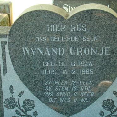 CRONJE Wynand 1944-1965