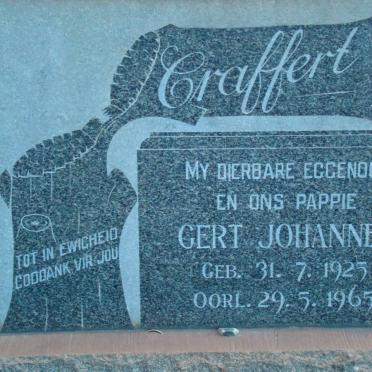 CRAFFERT Gert Johannes 1925-1965