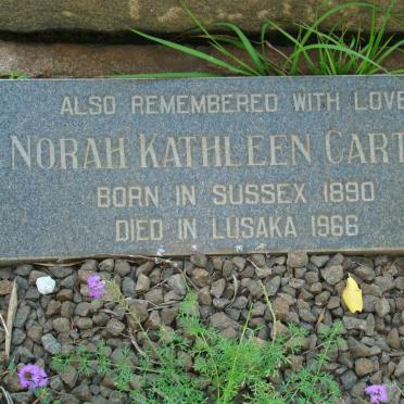 CARTER Walter Stanley 1890-1950 &amp; Norah Kathleen 1890-1966