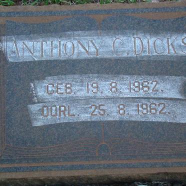 DICKS Anthony C. 1962-1962
