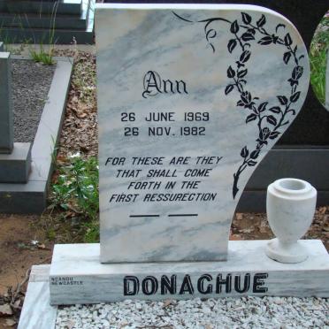 DONAGHUE Ann 1969-1982