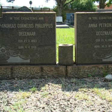 DEGENAAR Andreas Cornelius Phillippus 1885-1959