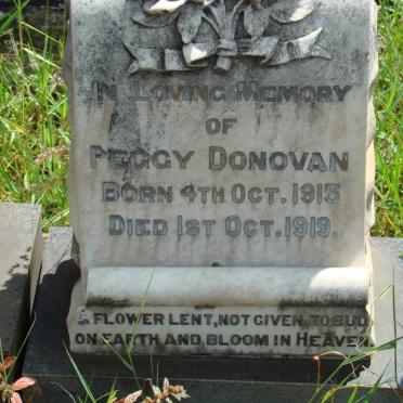 DONOVAN Peggy 1915-1919