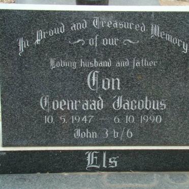 ELS Coenraad Jacobus 1947-1990