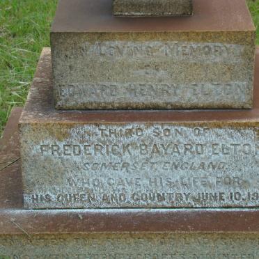 ELTON Edward Henry -1900