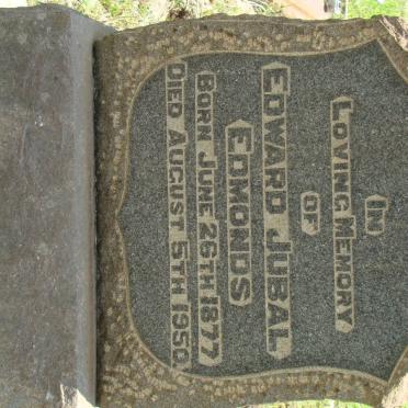 EDMONDS Edward Jubal 1877-1950