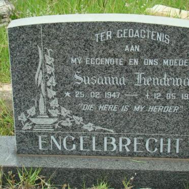 ENGELBRECHT Susanna Hendrina 1947-1990