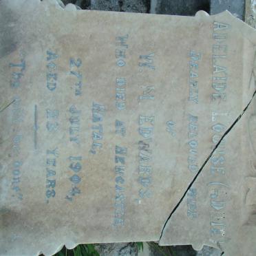 EDWARDS Adelaide Louise -1904