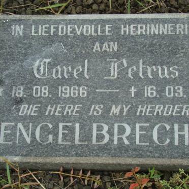 ENGELBRECHT Carel Petrus 1966-1991