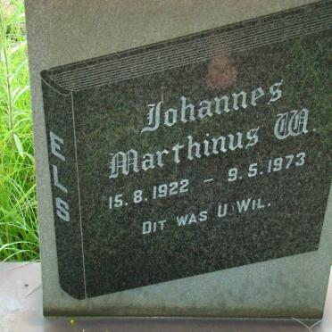 ELS Johannes Marthinus W. 1922-1973