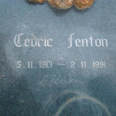 FENTON Cedric 1913-1991
