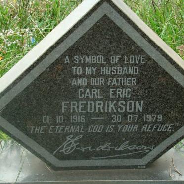 FREDERIKSON Carl Eric 1916-1979