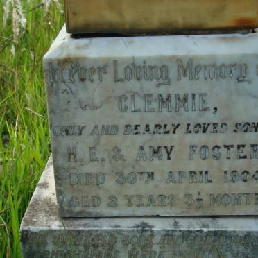 FOSTER Clemmie -1904