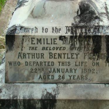 FISHER Emilie Martha -1892