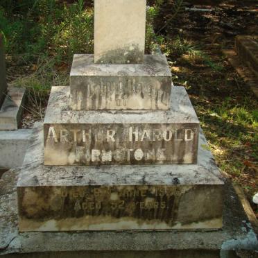 FIRMSTONE Arthur Harold -1926