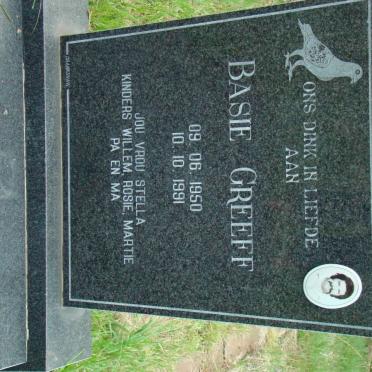 GREEFF Basie 1950-1991