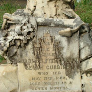 GUBBINS Charles Fitzgerald Bevan -1883 