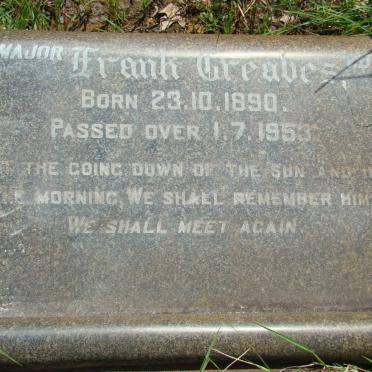 GREAVES Frank 1890-1953