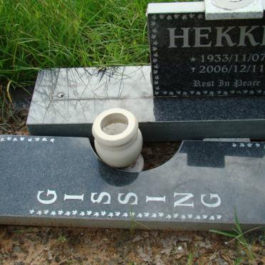 GISSING Hekkie 1933-2006