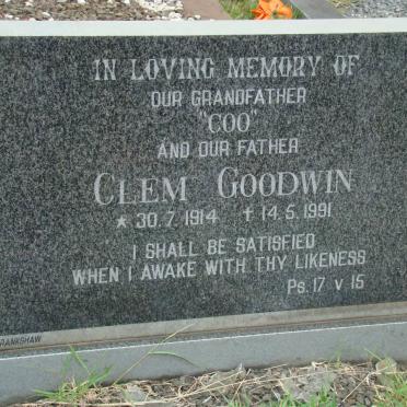 GOODWIN Clem 1914-1991